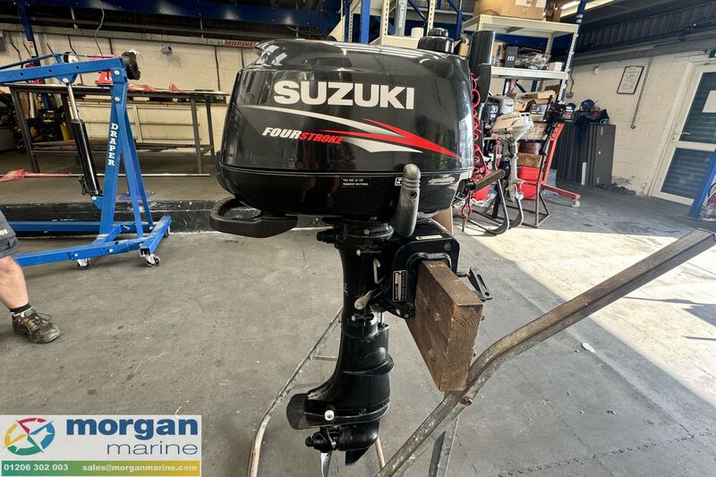 Suzuki-DF5-short-shaft-Outboard-side-view Suzuki DF5  short shaft Outboard 