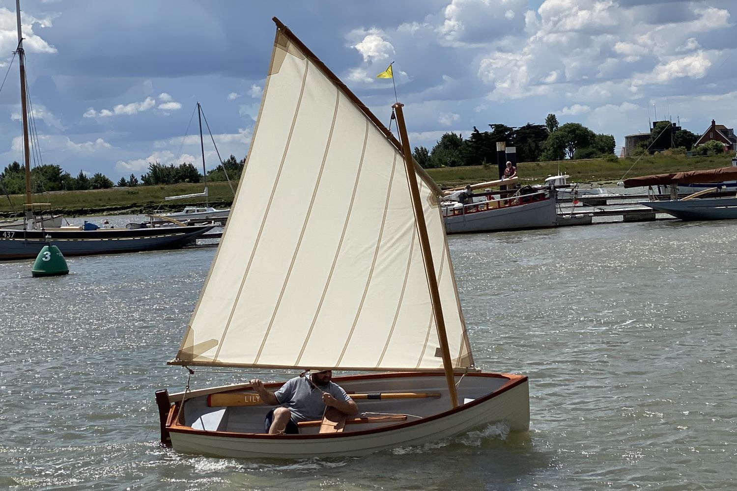 Classic Sailing Dinghy Jade-10 zu verkaufen