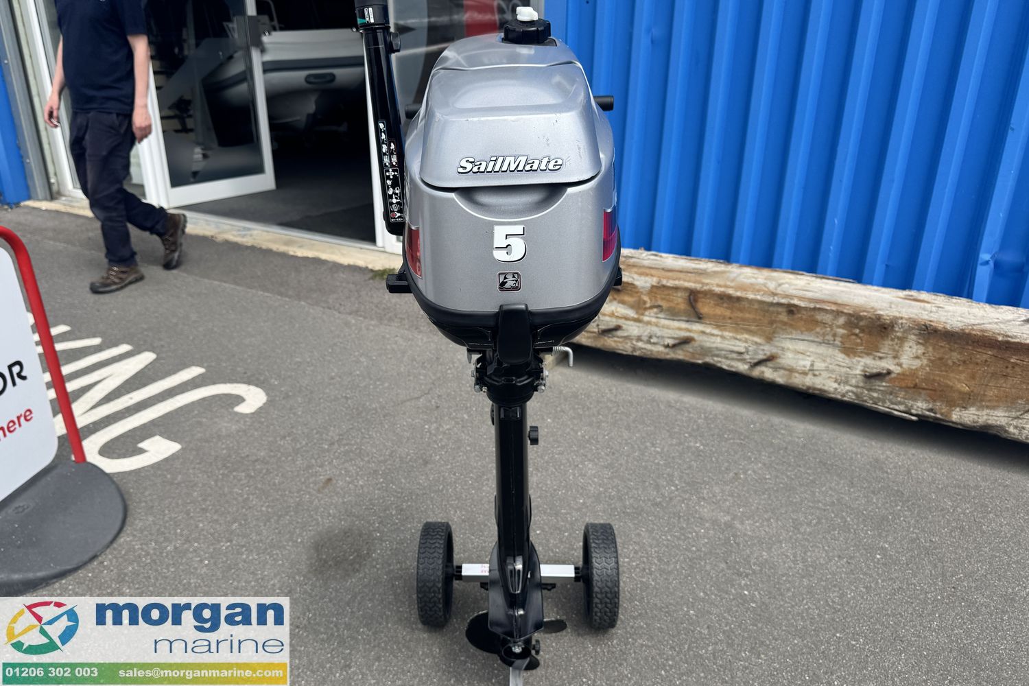 Mariner 5hp Sailmate long shaft outboard zu verkaufen