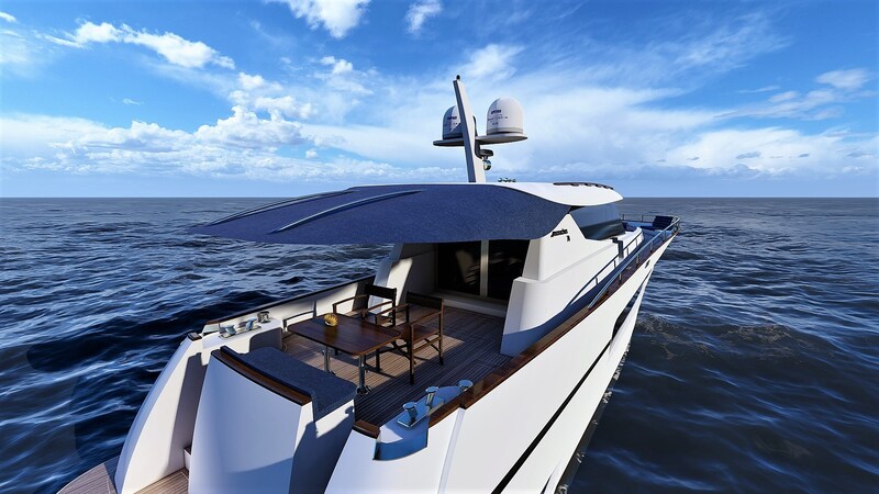 Copy of Stern Monachus Yachts Monachus 70