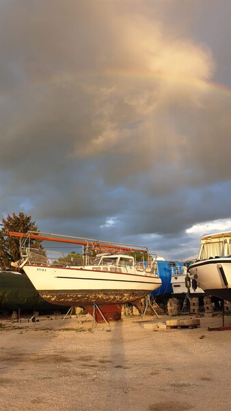 20230510_203441 Jamrath Stahlbau Steel Deckhouse Motorsailor