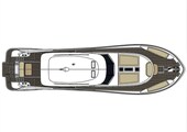 Sun deck Monachus Yachts Monachus 70