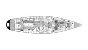 OYSTER 80 Deck Saloon