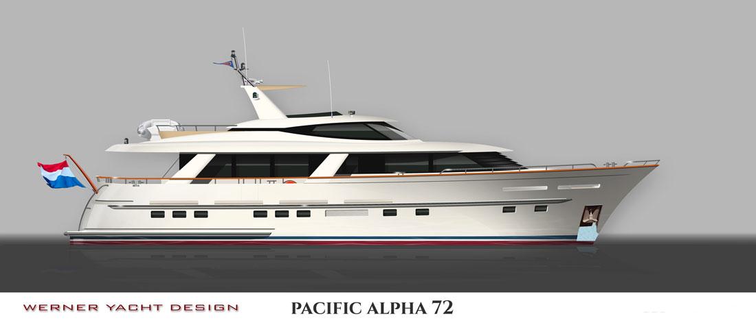 Pacific Alpha 72 zu verkaufen