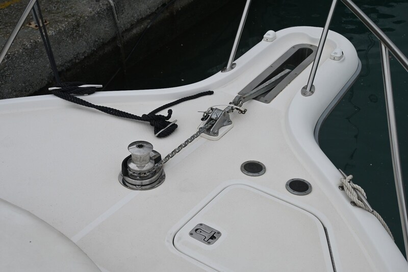 Tiara 3500 Open Sampei bow pulpit Tiara Yachts 3500 Open