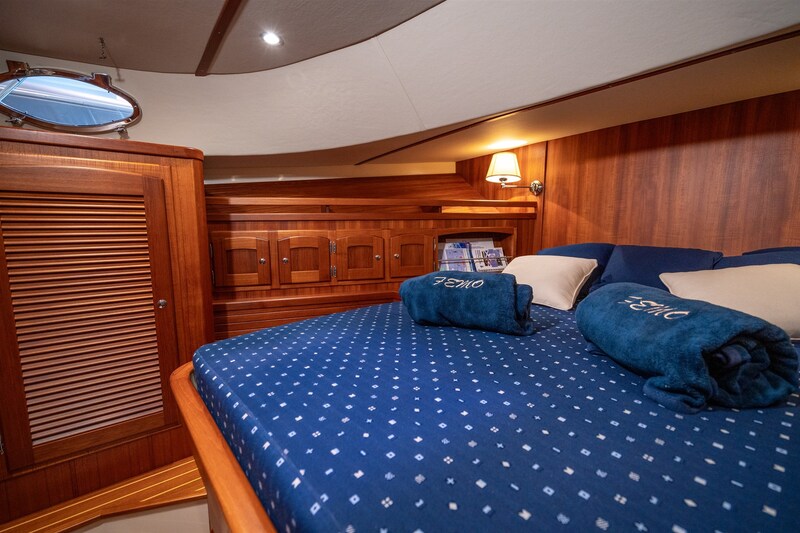 San Juan 48 owner's cabin detail San Juan Yachts San Juan 48