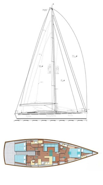 IY 15.98 layout Italia Yachts 15.98