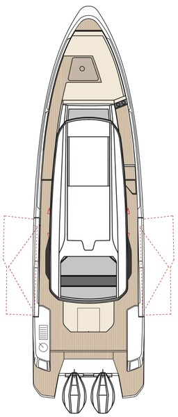 SAXDOR 340 GTWA Layout Saxdor 340 GTWA