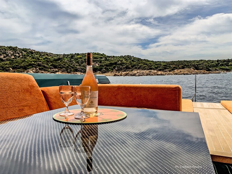 Carbon table Wally Yachts 47' Wally Power