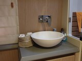 Beneteau MC5 bathroom detail Beneteau MONTE CARLO 5