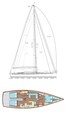 IY 15.98 layout Italia Yachts 15.98