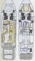 Uniesse 55 MY layout Uniesse Marine 55 MY