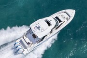 Aerial view Tiara Yachts 46LS