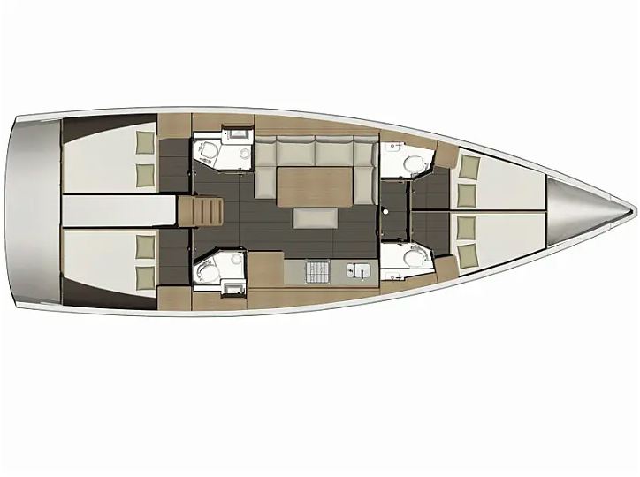 LAYOUT Dufour 460 Grand Large