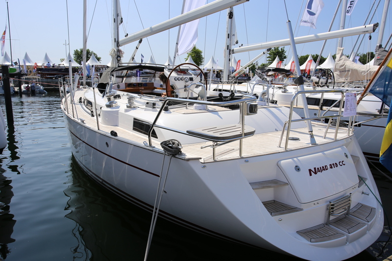 Najad 410 CC Hanseboot ancora boat show 2016