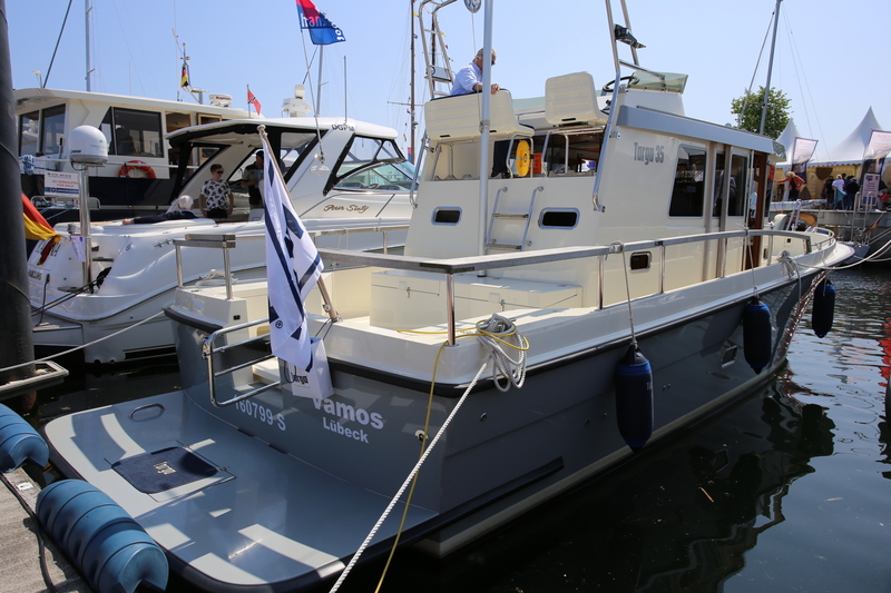 Targa 35 Hanseboot ancora boat show 2016