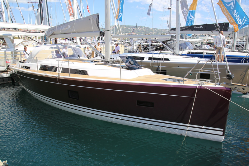 Hanse 388 Sailboats at Cannes Yachting Festival, monohull