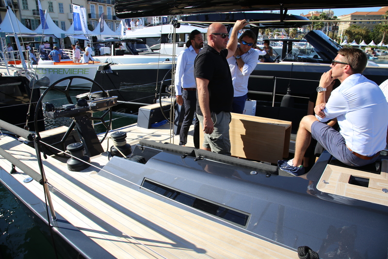 Solaris 55 Sailboats at Cannes Yachting Festival, monohull