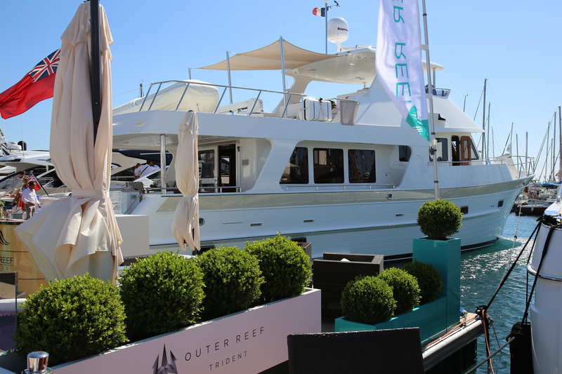 Outer Reef 63 Motor Yachts at Cannes Yachting Festival